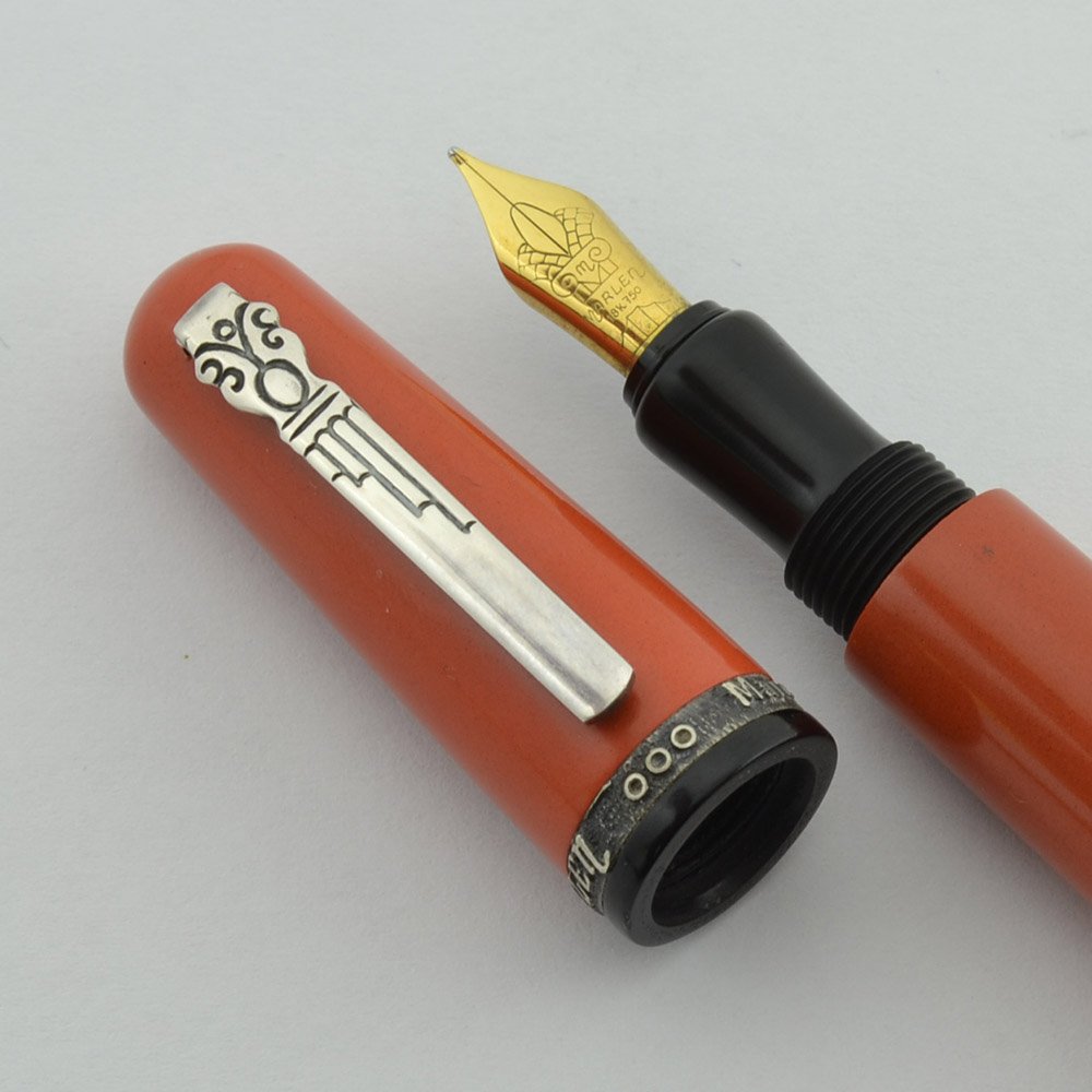 Marlen Chagall Limited Edition Fountain Pen - Orange Hard Rubber